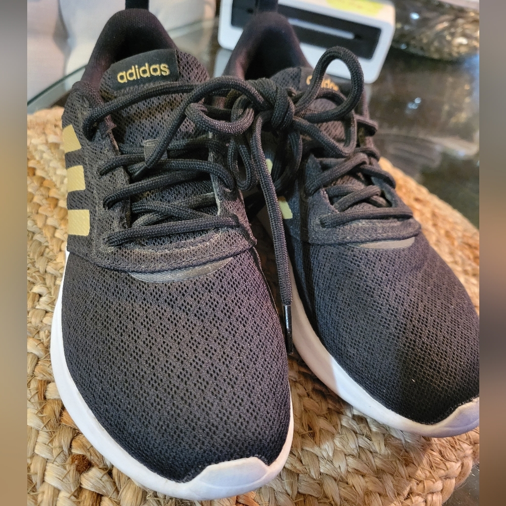 Adidas WOMANS  Black Sneakers size 8.5